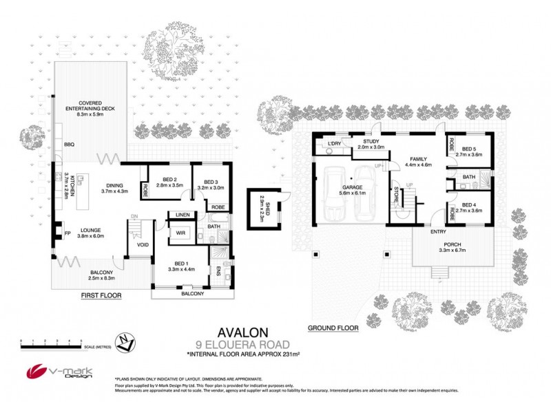 9 Elouera Road, Avalon Beach NSW 2107 Floorplan
