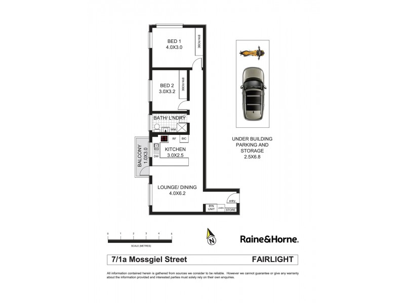 7/1a Mossgiel Street, Manly NSW 2095 Floorplan