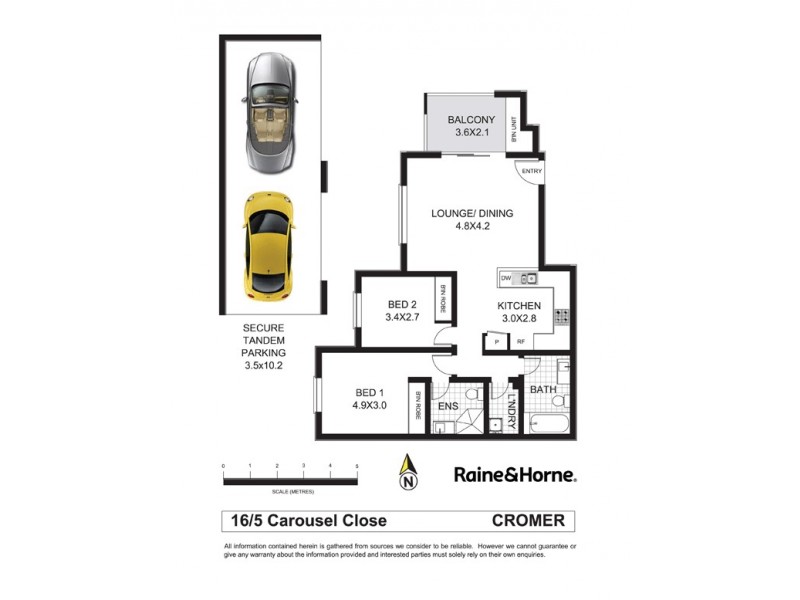 16/5 Carousel Close, Cromer NSW 2099 Floorplan