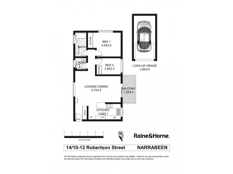 14/10-12 Robertson Street, Narrabeen NSW 2101 Floorplan