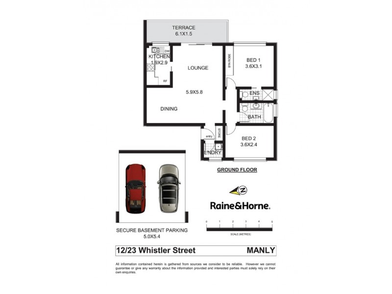 12/23-31 Whistler Street, Manly NSW 2095 Floorplan