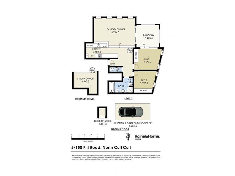 5/150 Pitt Road, North Curl Curl NSW 2099 Floorplan