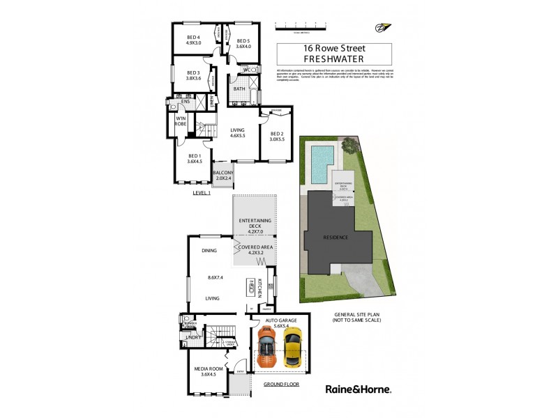 16 Rowe Street, Freshwater NSW 2096 Floorplan