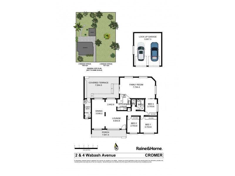 2 and 4 Wabash Avenue, Cromer NSW 2099 Floorplan