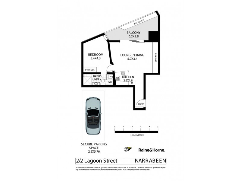 2/2 Lagoon Street, Narrabeen NSW 2101 Floorplan
