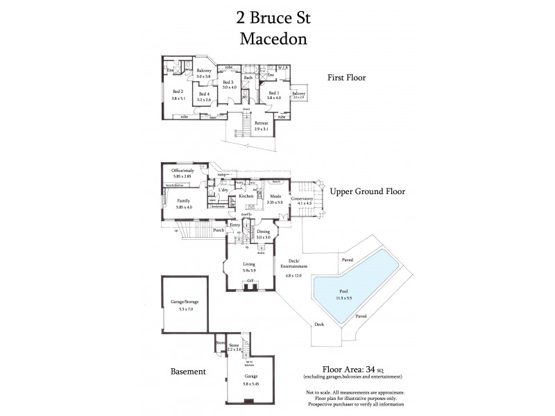 2 Bruce Street, Macedon VIC 3440 Floorplan