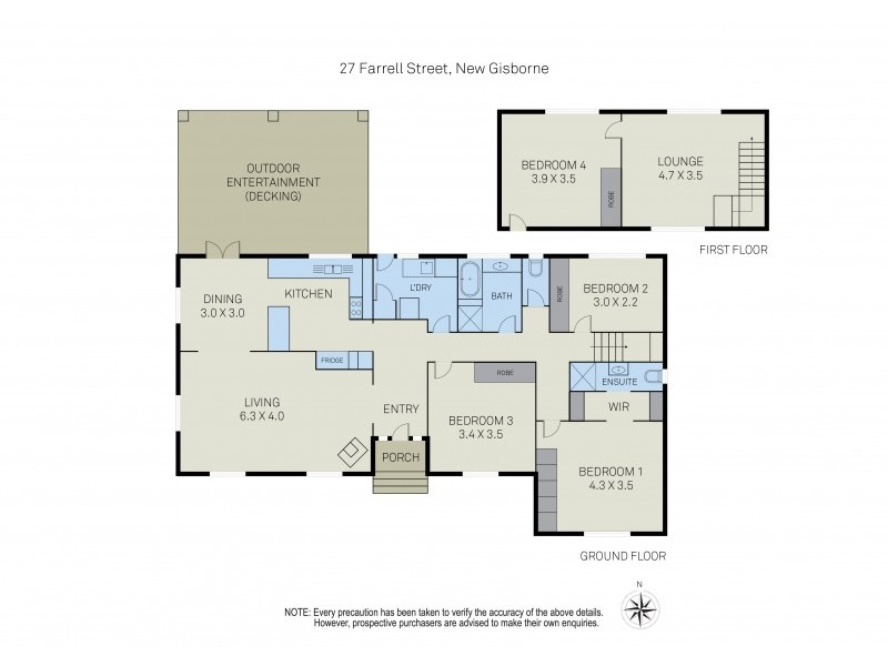 27 Farrell Street, New Gisborne VIC 3438 Floorplan