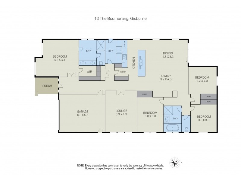 13 The Boomerang, Gisborne VIC 3437 Floorplan