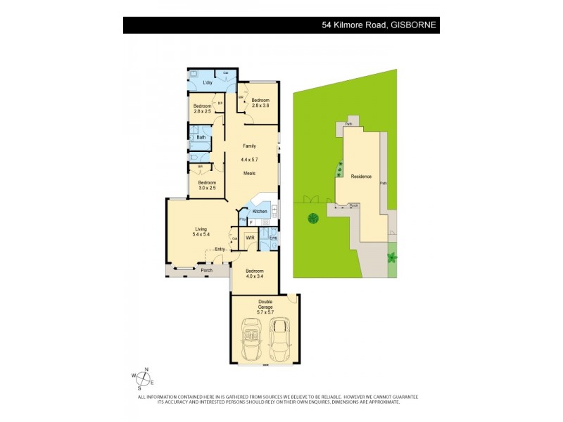 54 Kilmore Road, Gisborne VIC 3437 Floorplan