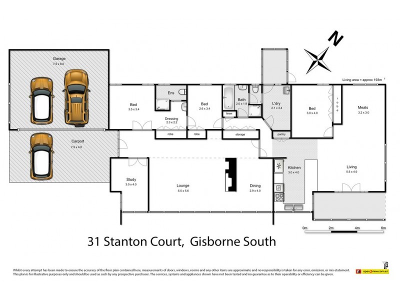 31 Stanton Court, Gisborne South VIC 3437 Floorplan