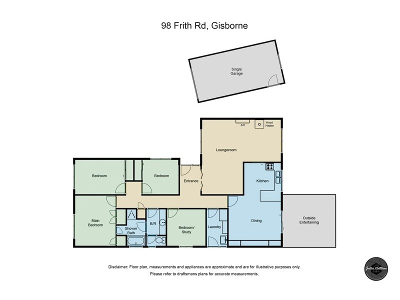 98 Frith Road, Gisborne VIC 3437 Floorplan