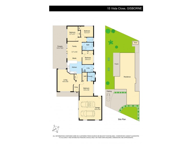 15 Vista Close, Gisborne VIC 3437 Floorplan