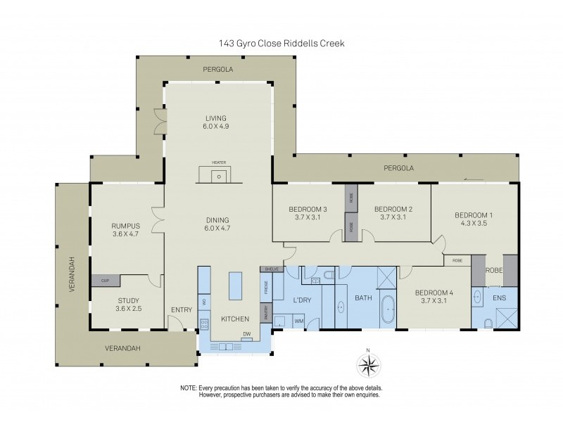 143 Gyro Close, Riddells Creek VIC 3431 Floorplan