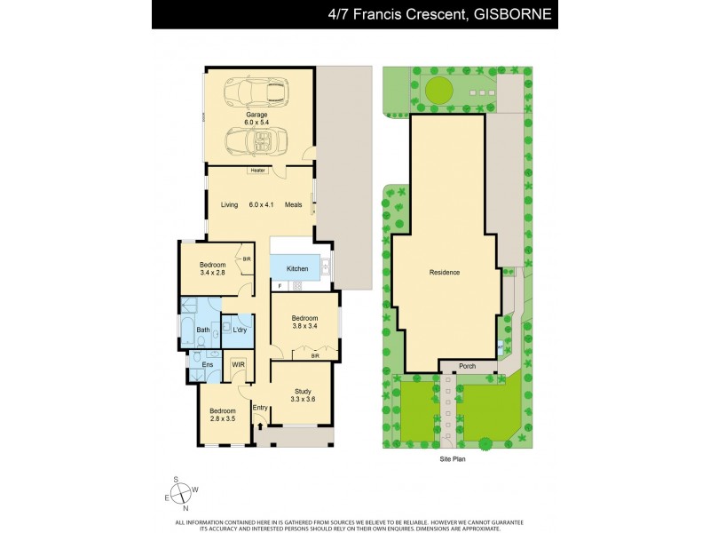Unit 4, 7 Francis Crescent, Gisborne VIC 3437 Floorplan