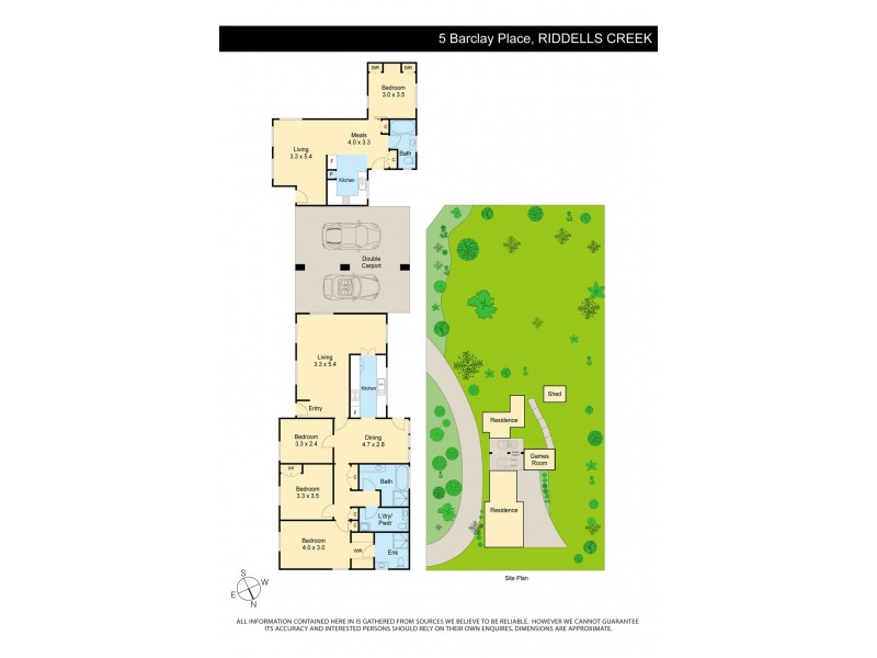 5 Barclay Place, Riddells Creek VIC 3431 Floorplan