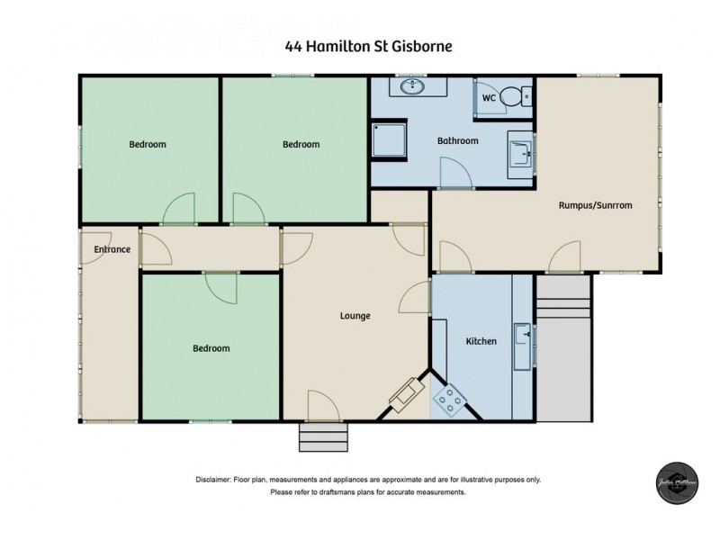 44 Hamilton Street, Gisborne VIC 3437 Floorplan