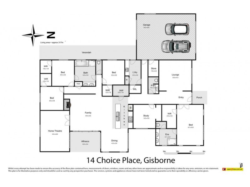 14 Choice Place, Gisborne VIC 3437 Floorplan