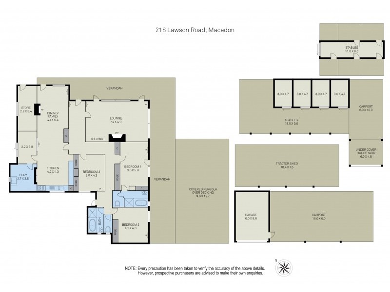 Lot 1, 218 Lawson Road, Macedon VIC 3440 Floorplan