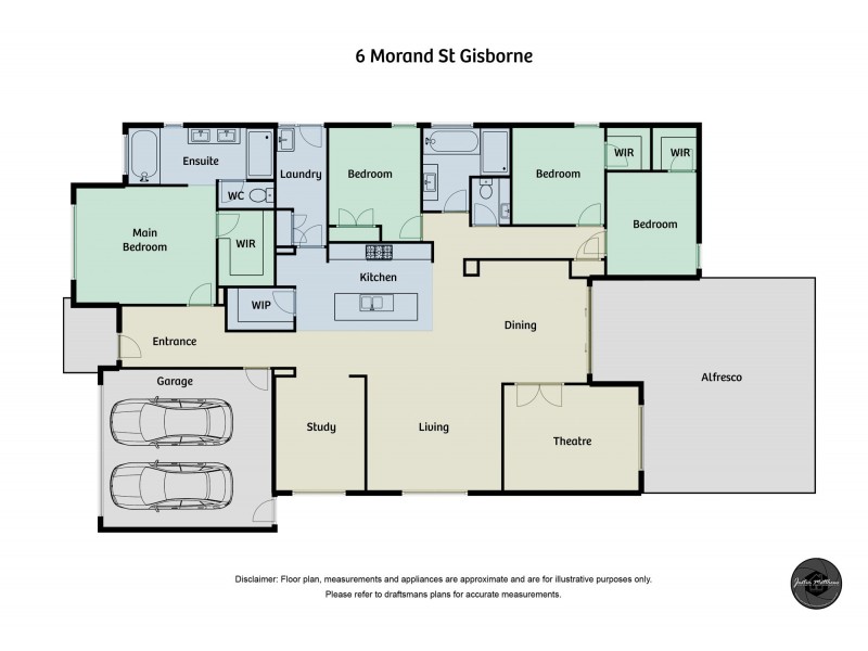 6 Morand Street, Gisborne VIC 3437 Floorplan