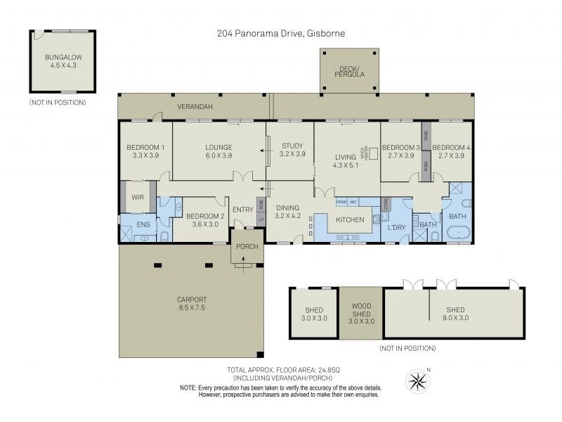 204 Panorama Drive, Gisborne VIC 3437 Floorplan