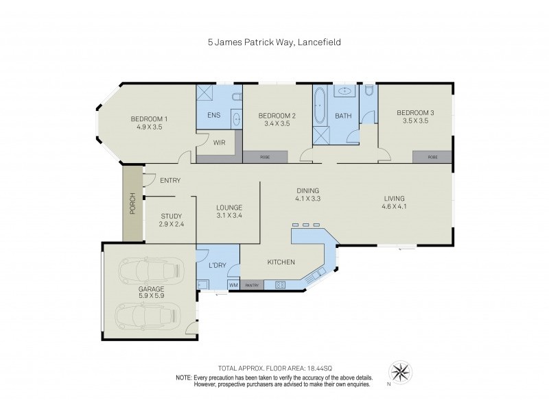 5 James Patrick Way, Lancefield VIC 3435 Floorplan