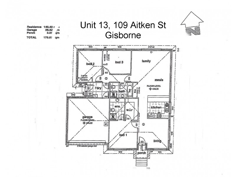 Unit 13, 109 Aitken Street, Gisborne VIC 3437 Floorplan