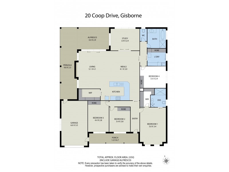 20 Coop Drive, Gisborne VIC 3437 Floorplan