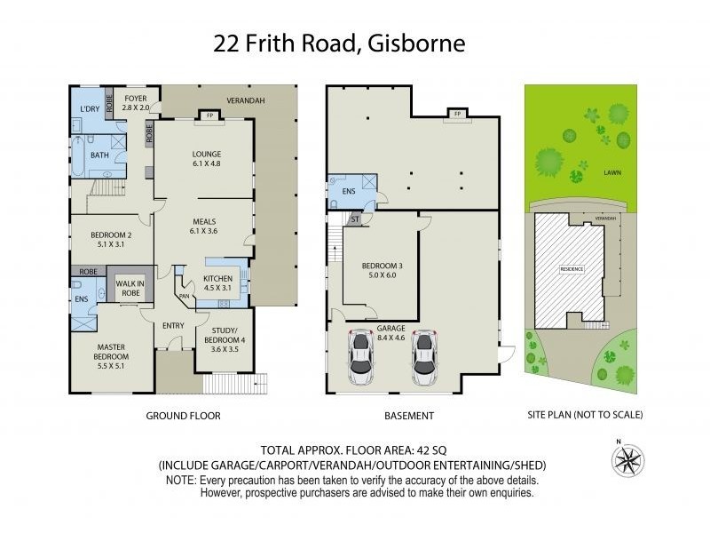 22 Frith Road, Gisborne VIC 3437 Floorplan