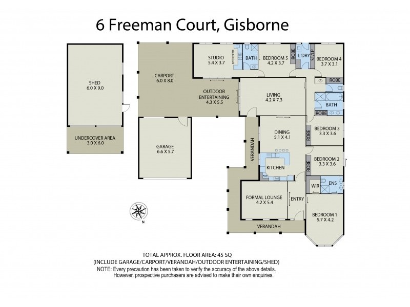 5-6 Freeman Court, Gisborne VIC 3437 Floorplan