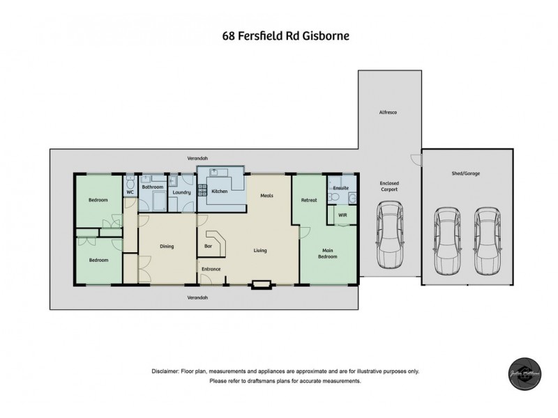 68 Fersfield Road, Gisborne VIC 3437 Floorplan