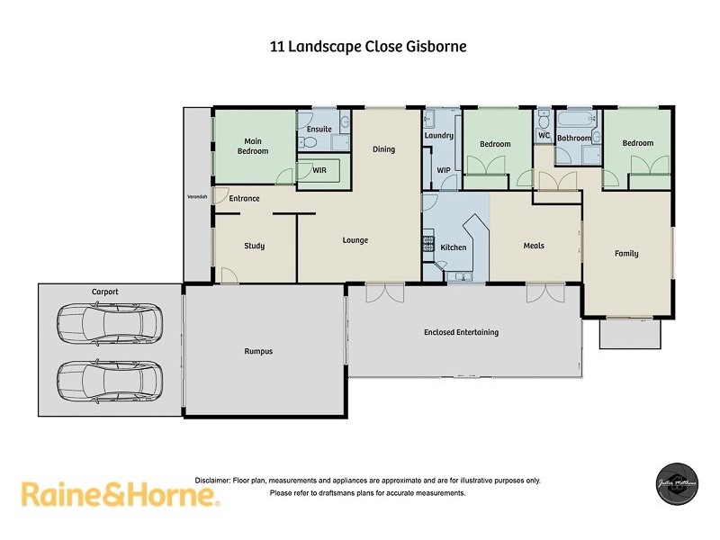 11 Landscape Close, Gisborne VIC 3437 Floorplan
