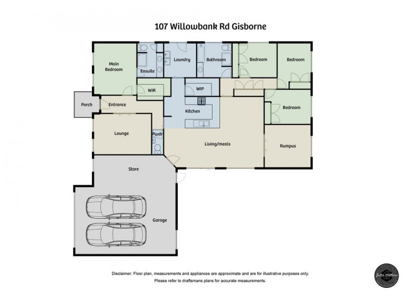 107 Willowbank Road, Gisborne VIC 3437 Floorplan