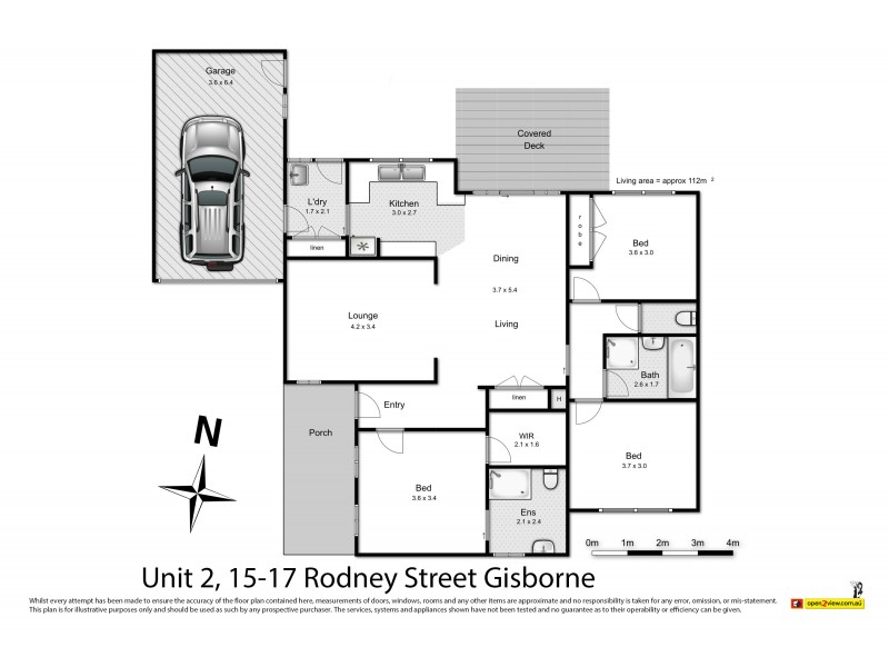 Unit 2, 15-17 Rodney Street, Gisborne VIC 3437