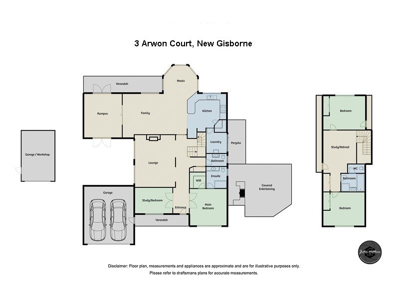 3 Arwon Court, New Gisborne VIC 3438 Floorplan