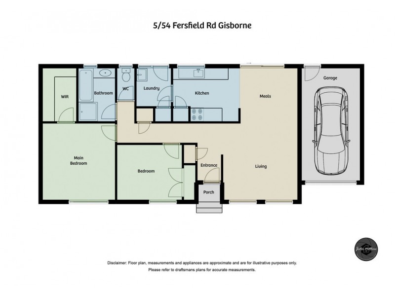 Unit 5, 54 Fersfield Road, Gisborne VIC 3437 Floorplan