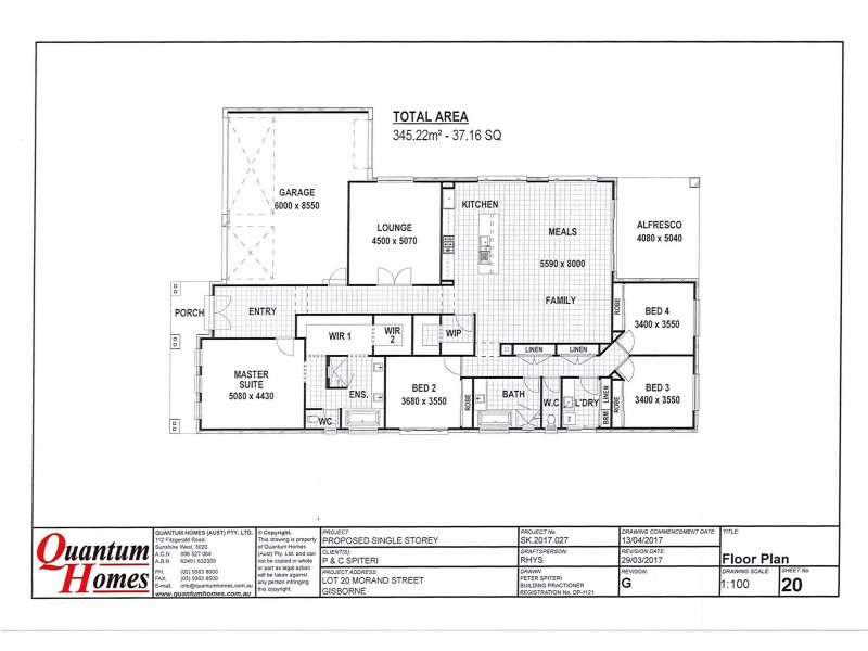 9 Morand Street, Gisborne VIC 3437 Floorplan