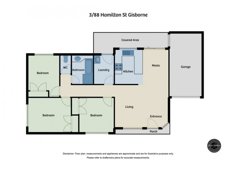 3/88 Hamilton Street, Gisborne VIC 3437 Floorplan