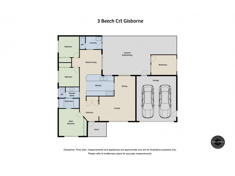 3 Beech Court, Gisborne VIC 3437 Floorplan