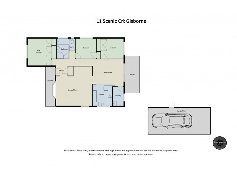 11 Scenic Court, Gisborne VIC 3437 Floorplan