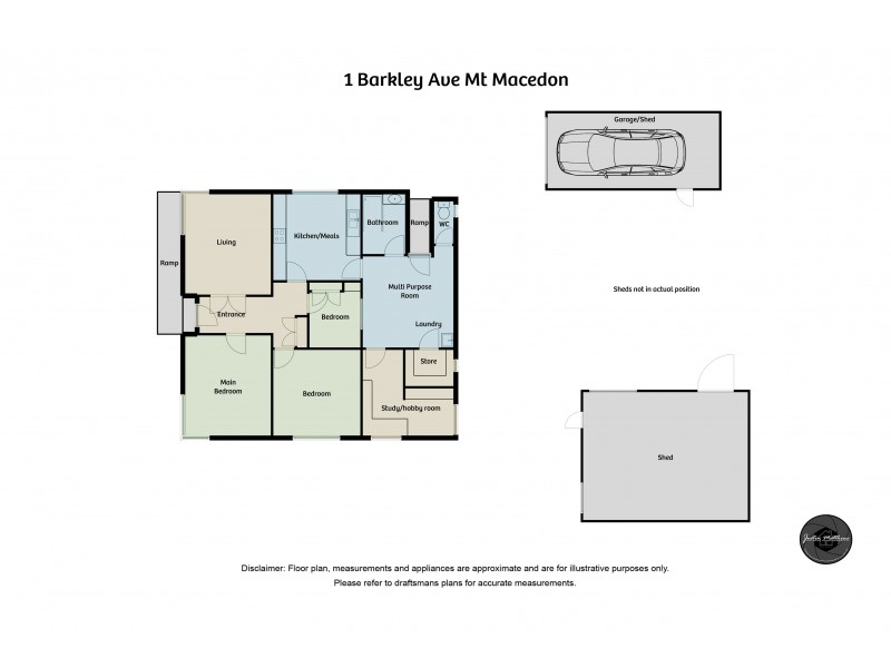 1 Barkly Avenue, Mount Macedon VIC 3441 Floorplan
