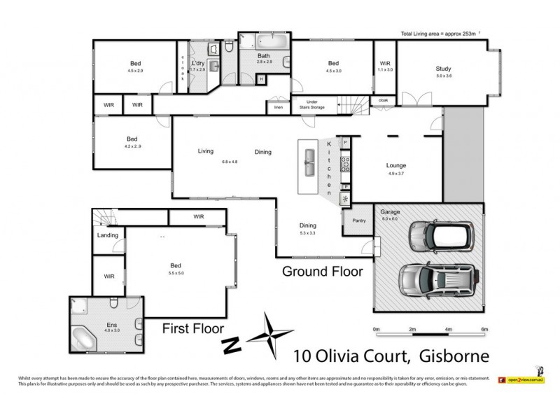 10 Olivia Court, Gisborne VIC 3437 Floorplan