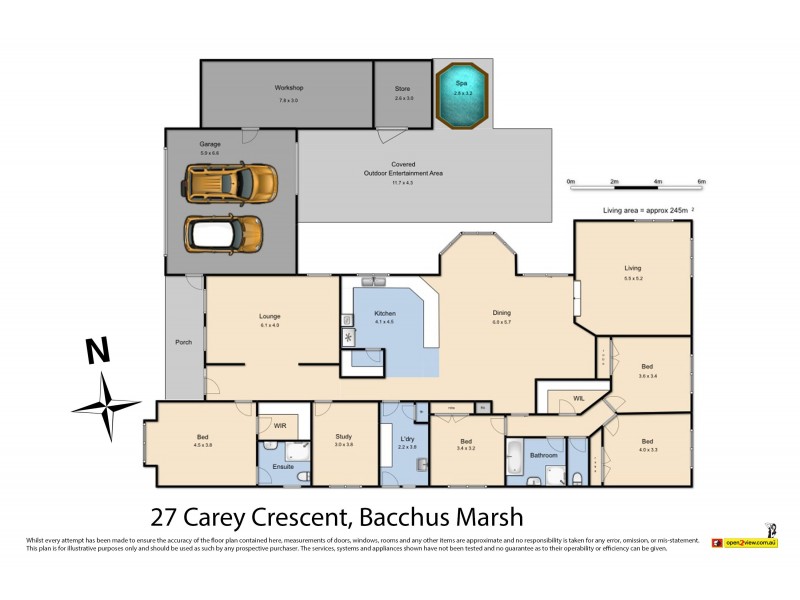 27 Carey Crescent, Bacchus Marsh VIC 3340 Floorplan