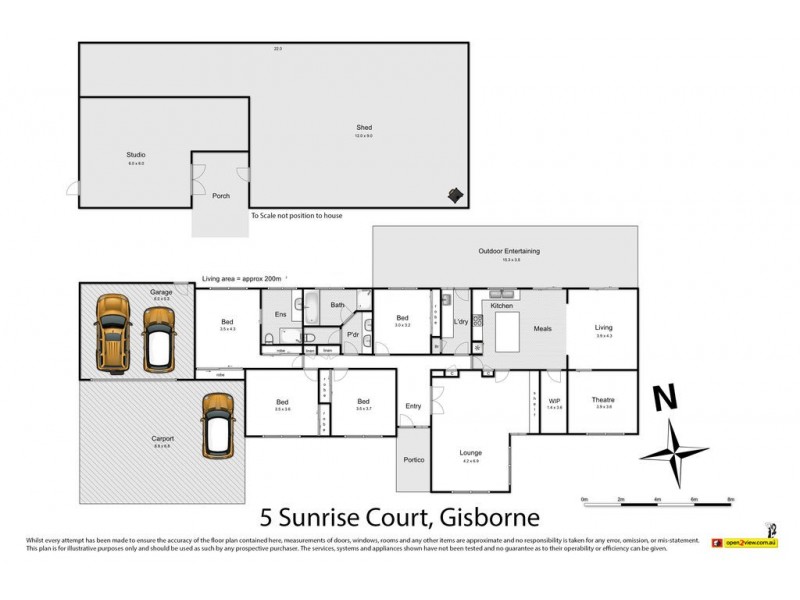 5 Sunrise Court, Gisborne VIC 3437 Floorplan