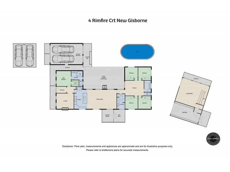 4 Rimfire Court, New Gisborne VIC 3438 Floorplan
