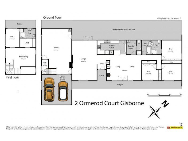 2 Ormerod Court, Gisborne VIC 3437 Floorplan