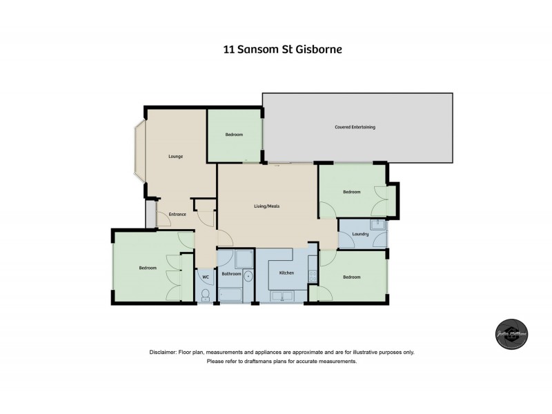 11 Sansom Street, Gisborne VIC 3437 Floorplan