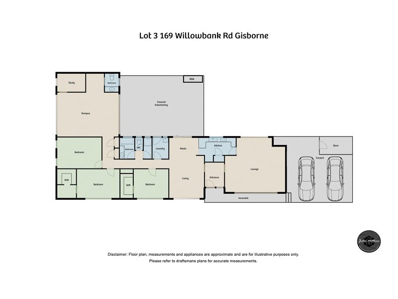 Lot 3 / 169 Willowbank Road, Gisborne VIC 3437 Floorplan