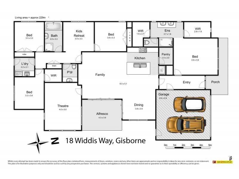 18 Widdis Way, Gisborne VIC 3437 Floorplan
