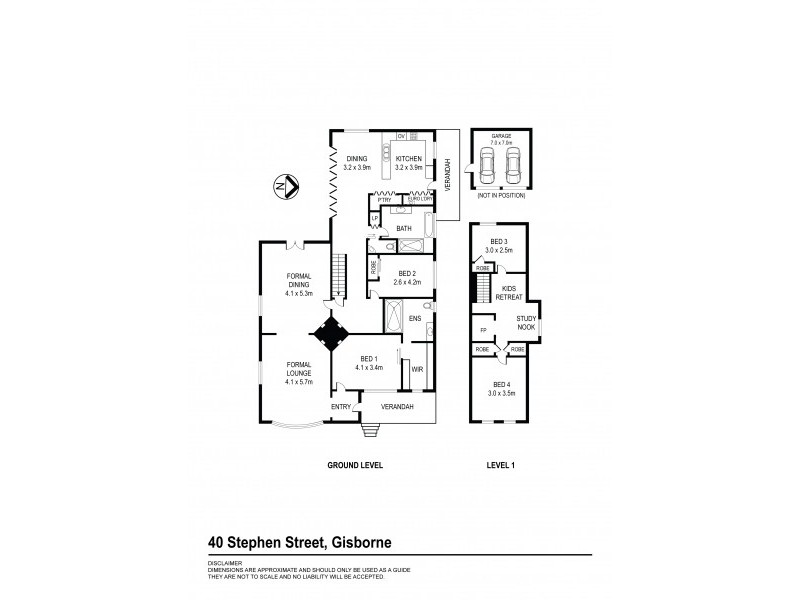40 Stephen Street, Gisborne VIC 3437 Floorplan