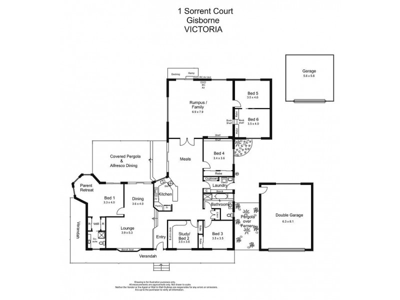 1 SORRENT COURT, Gisborne VIC 3437
